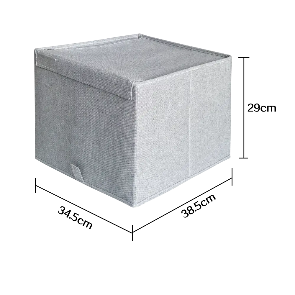 Konsensa — складная коробка для хранения 38 л, серый 89397845 STLM-1578261