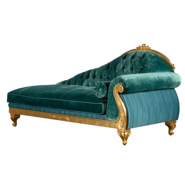 Кушетка Stradivari прямая изумрудная UNICO ДИЗАЙНЕРСКИЕ 249009 Зеленый  - Вид №1