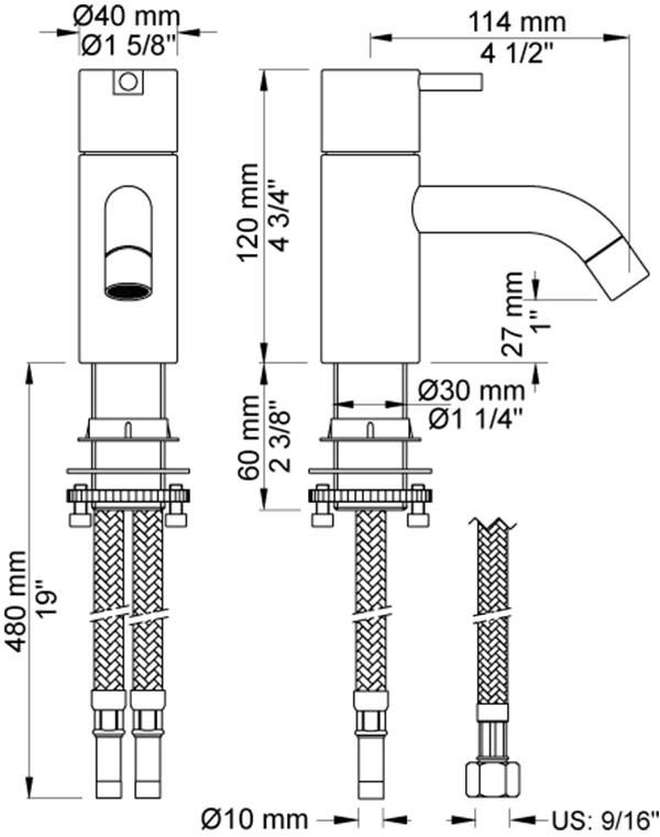 VOLA Смеситель для кухни на столешницу с аэратором на одно отверстие sun-id-1516617 - Вид №5