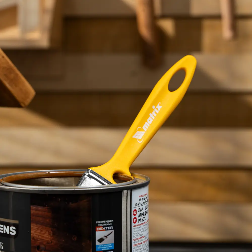 Малярная кисть Matrix Лаки 35 мм для профессиональной покраски 82703690 STLM-1564019 - Вид №4