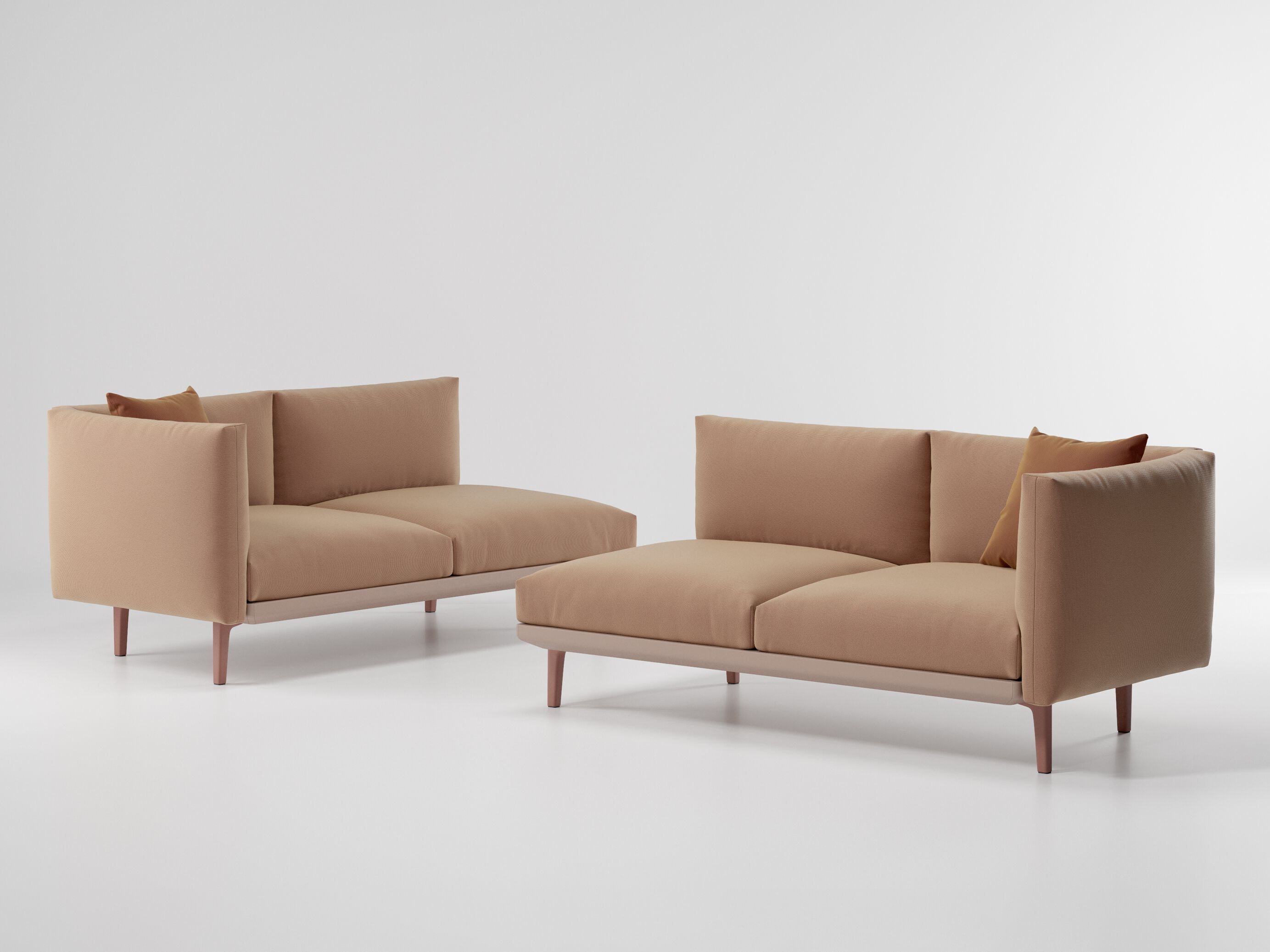 Тканевый модульный садовый диван Kettal Boma ARCH-00084392