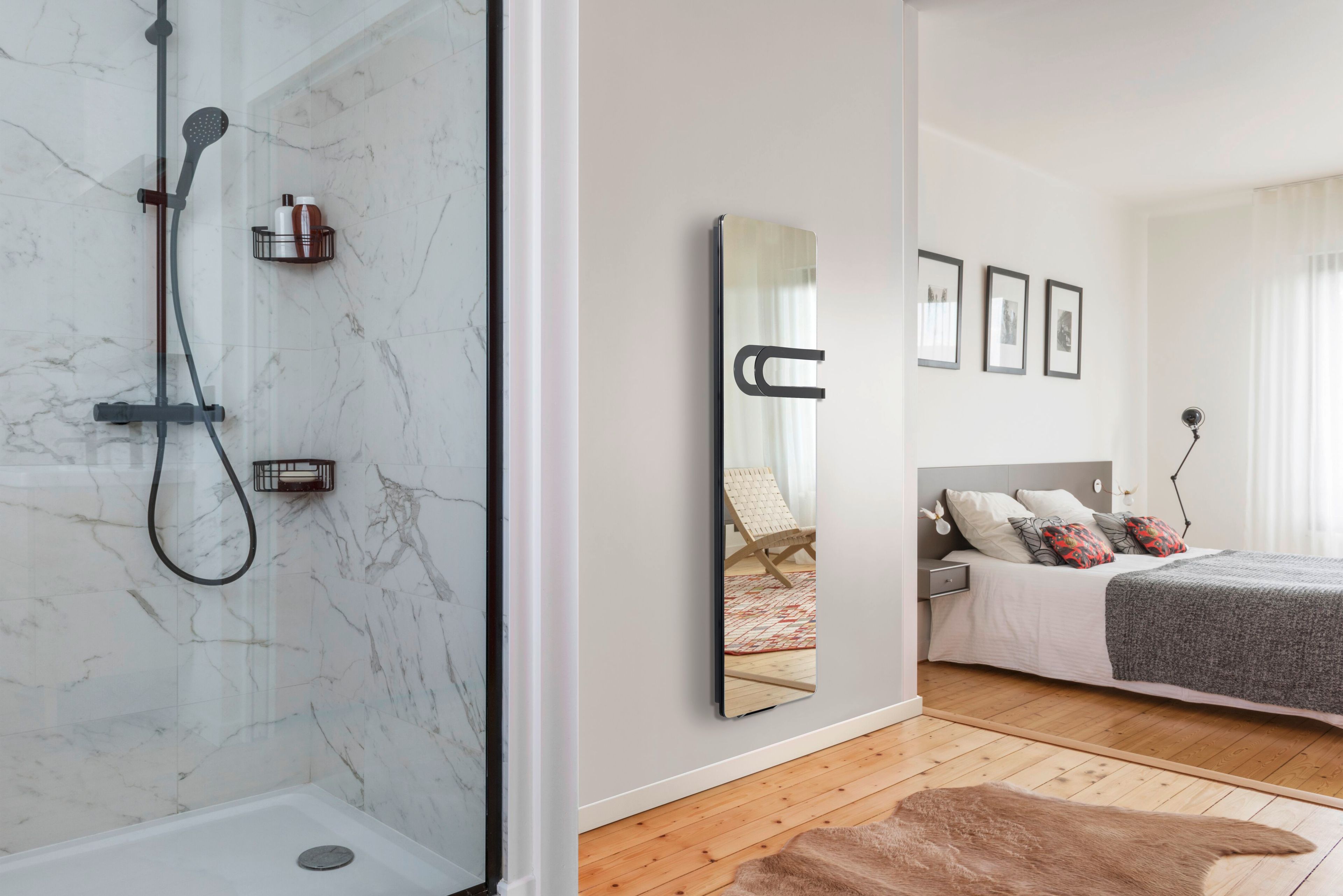 Полотенцесушитель из закаленного стекла intuis intuis Signature ARCH-00061916 - Вид №2