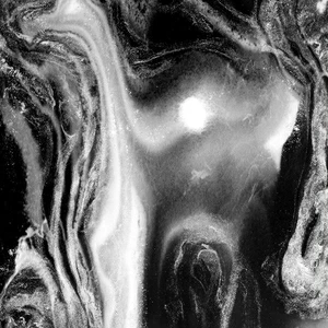 Арт-панель на холсте Alex Turco Minerals Malachite In Black