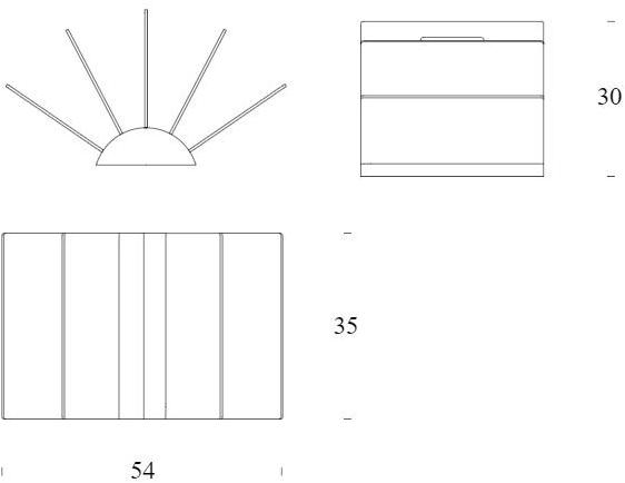 Tonin Casa Журнальная стойка sun-id-1478412 - Вид №1