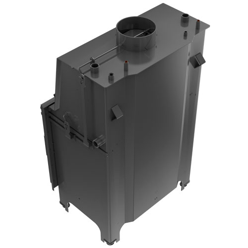 Каминная топка Kratki AQUARIO/Z/14/PW/W 5320 - Вид №1