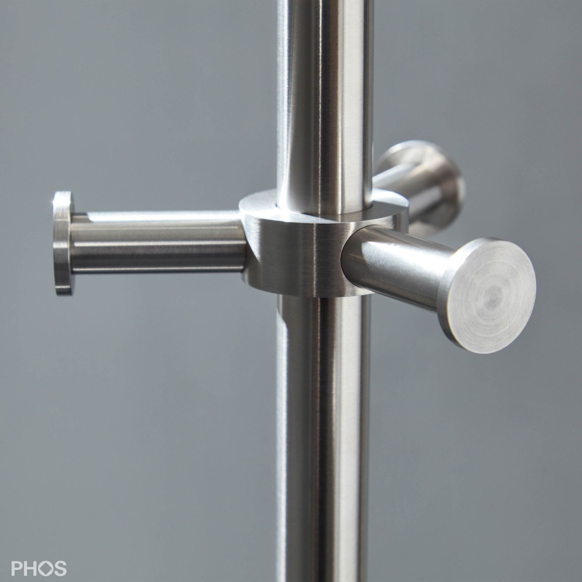 GSTC-BPO Круглая вешалка для одежды, основание: оранжевое. PHOS  - Вид №1