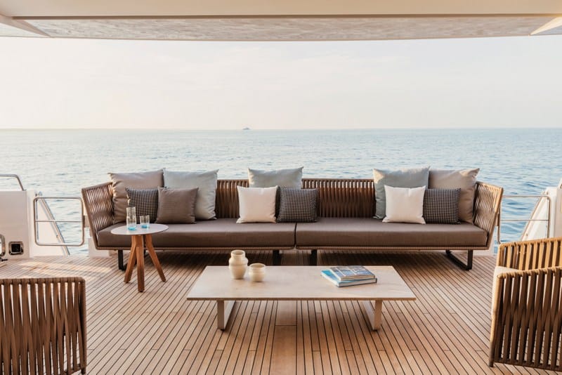 2-местный тканевый модульный садовый диван Kettal Bitta ARCH-00076175 - Вид №3