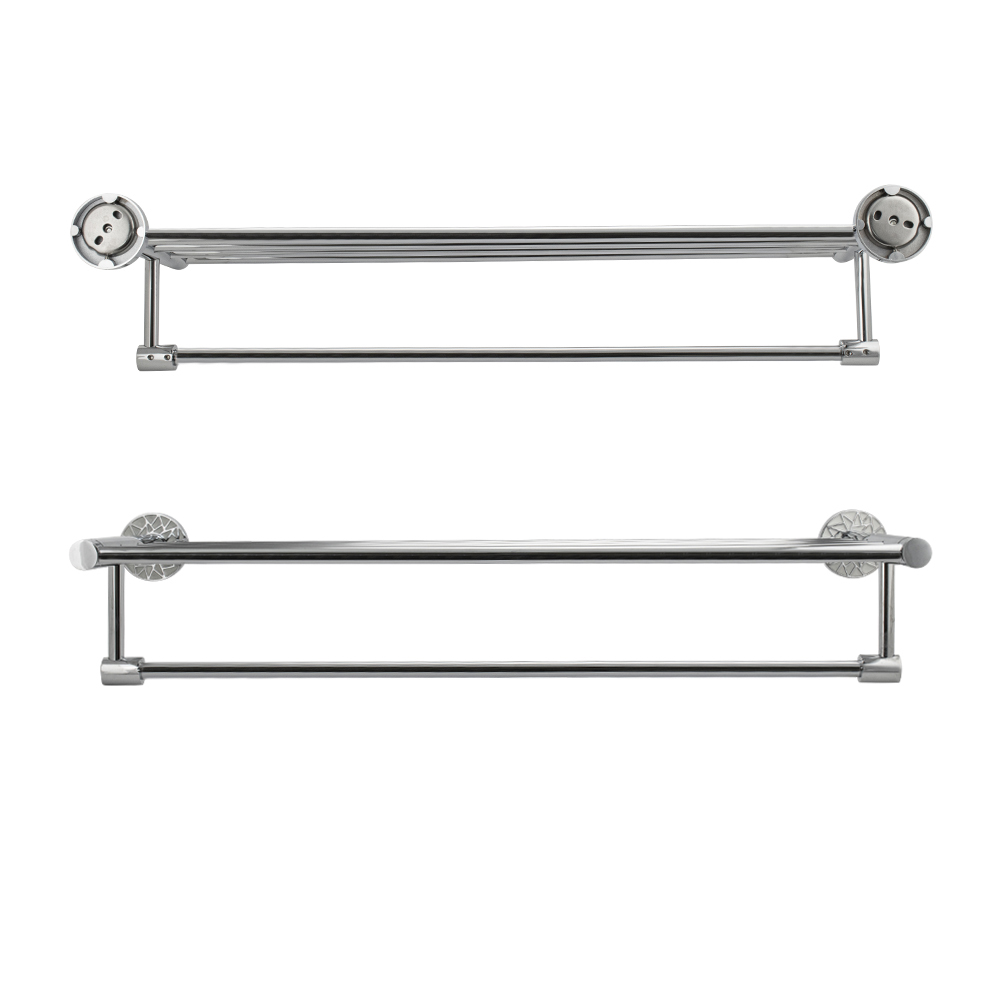 GFmark - Полка для полотенца с опорой большая, с БЕЛОЙ МОЗАИКОЙ, код: 3242  - Вид №4