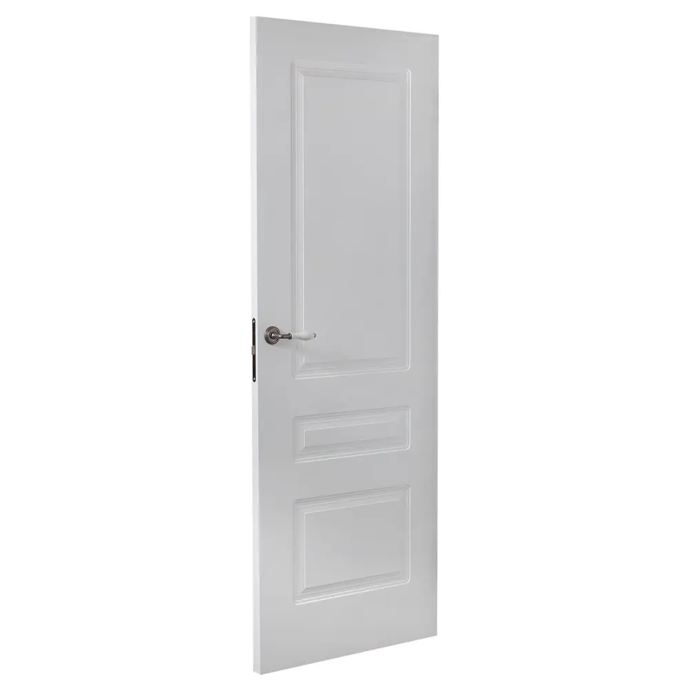 Дверь межкомнатная глухая Роялти 80x200 см цвет белый BELWOODDOORS STLM-2148635 - Вид №1