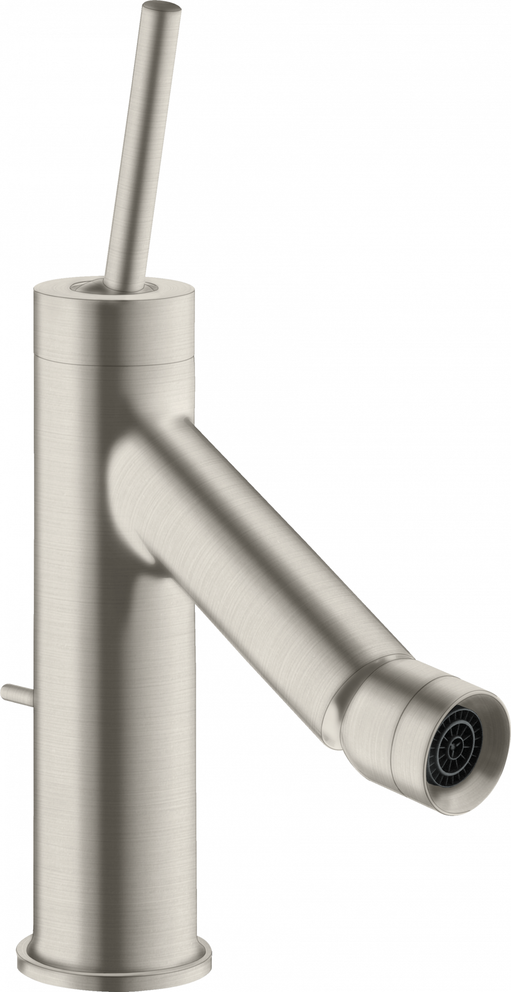 10211800 Смеситель для биде, однорычажный, со стержневой ручкой и сливным гарнитуром AXOR STARCK