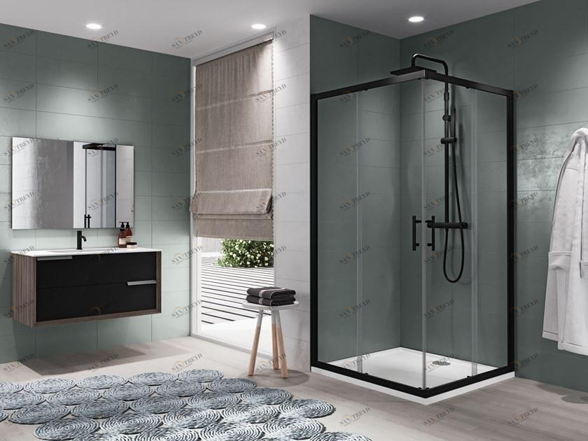 NOVELLINI Душевой уголок угловой с раздвижной дверцей Zephyros sun-id-1508975