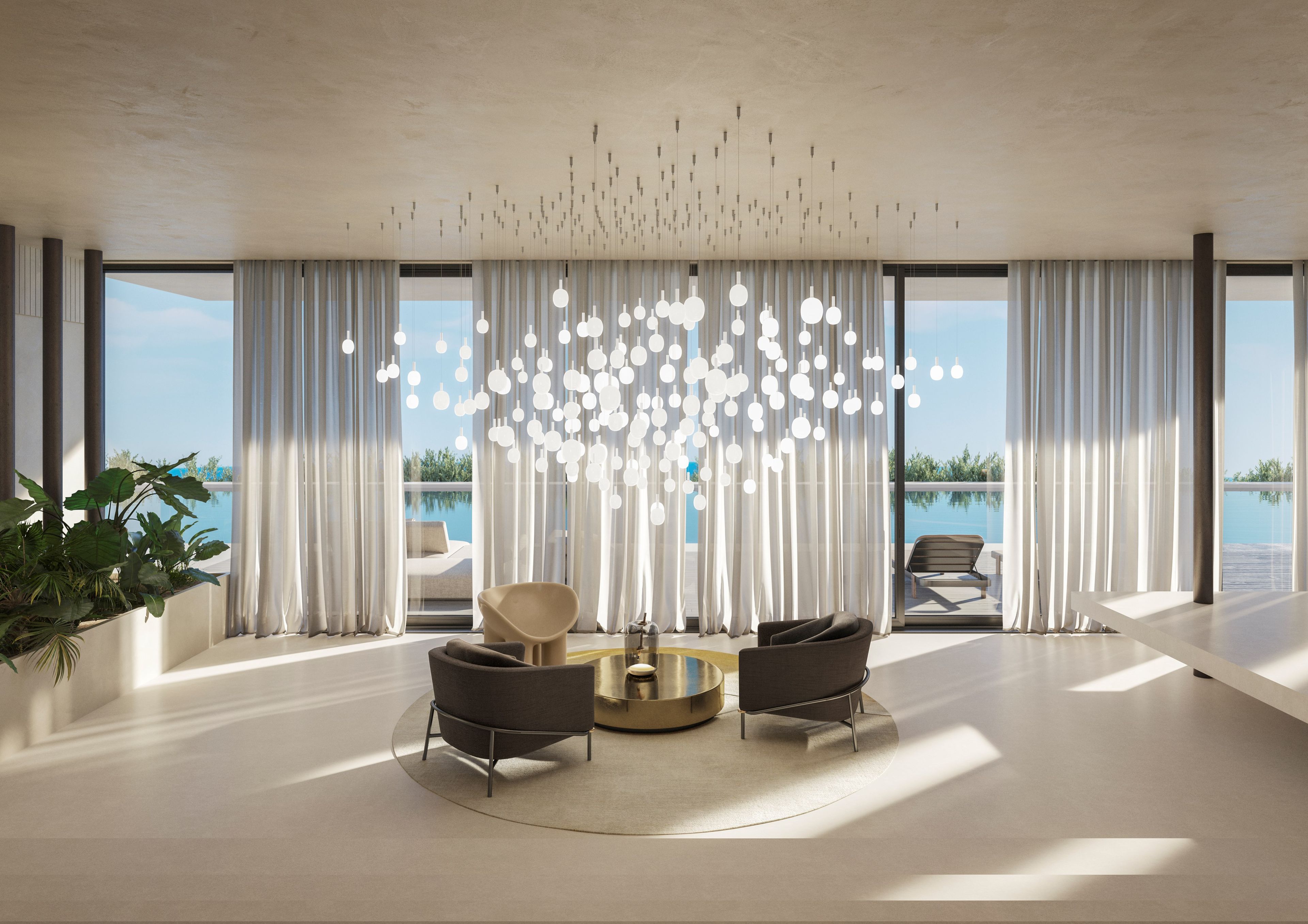 Светодиодная настольная лампа из дутого стекла BROKIS Узел ARCH-00115912 - Вид №12