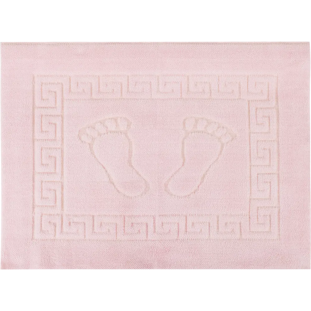 Коврик для ванной комнаты Foot 50x70 см цвет светло-розовый 82158602 STLM-2040744 PRIMANOVA