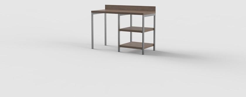 Mobilspazio Прямоугольный стол с полками для гостиниц Urban sun-id-1471606 - Вид №42