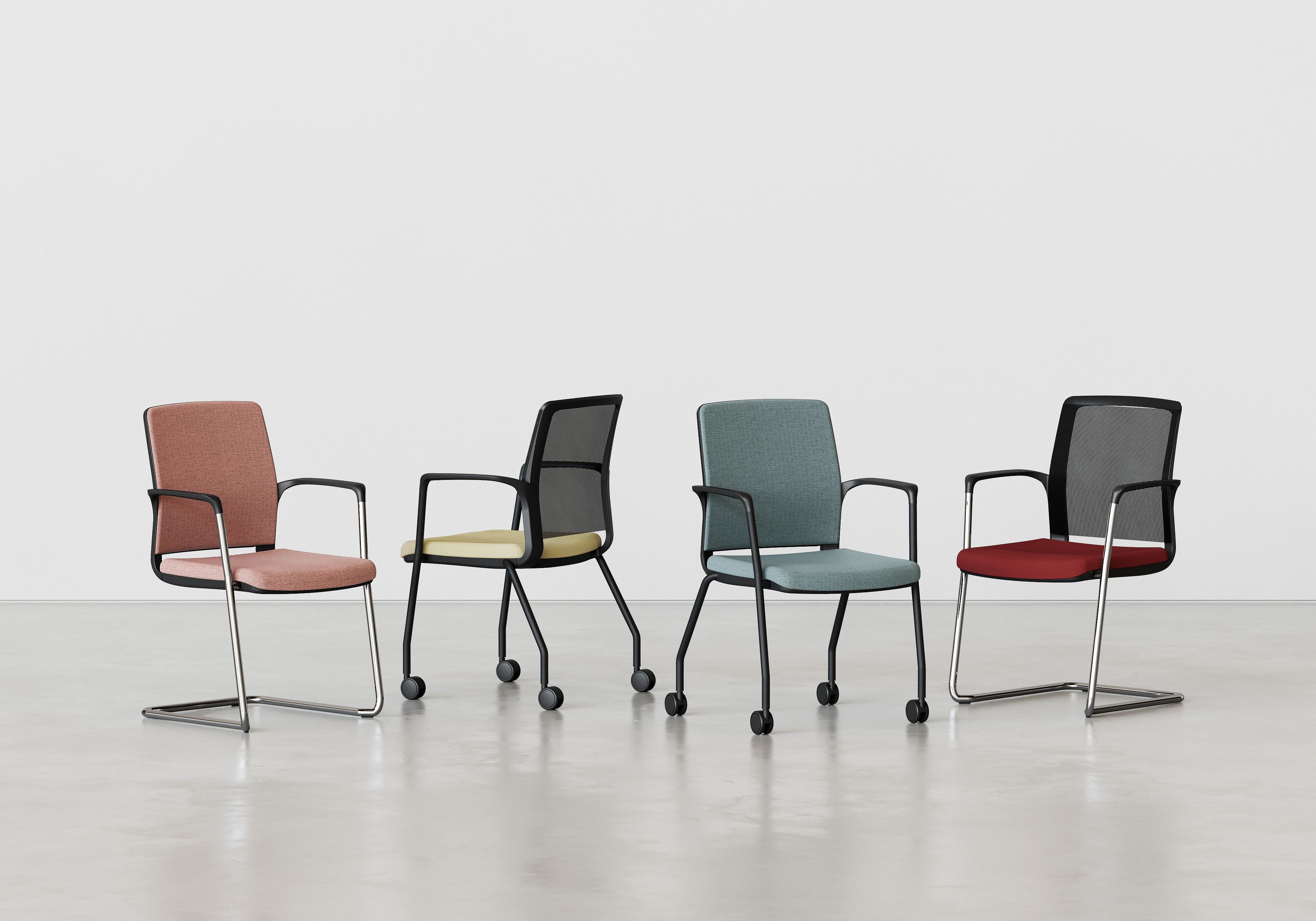 Тканевый консольный стул с подлокотниками IBEBI Tosca ARCH-00094905 - Вид №1