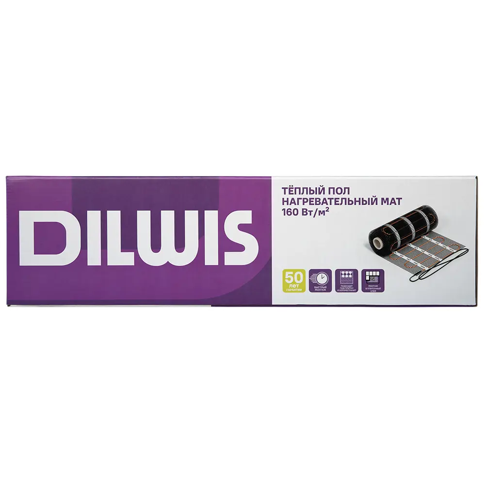 Нагревательный мат для теплого пола DILWIS 10 м2 1600 Вт 89398469 STLM-2211728  - Вид №3