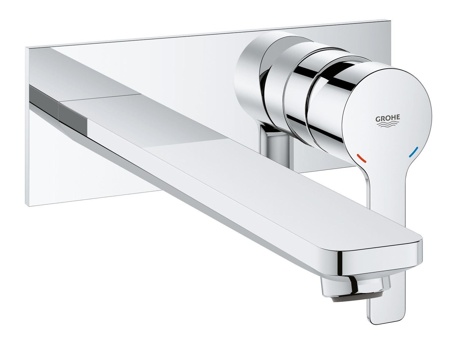 Настенный смеситель для раковины с пластиной Grohe linear New ARCH-00057482