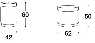 VOLPI Круглый журнальный столик Luigi volpi Lv-41001.40/.60 - Вид №2