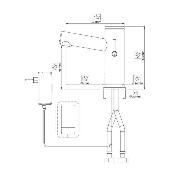 236720 Бесконтактный смеситель Elite 1000 b для техников stern  - Вид №1