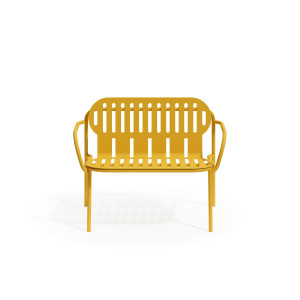 Алюминиевый стул с порошковым покрытием с подлокотниками