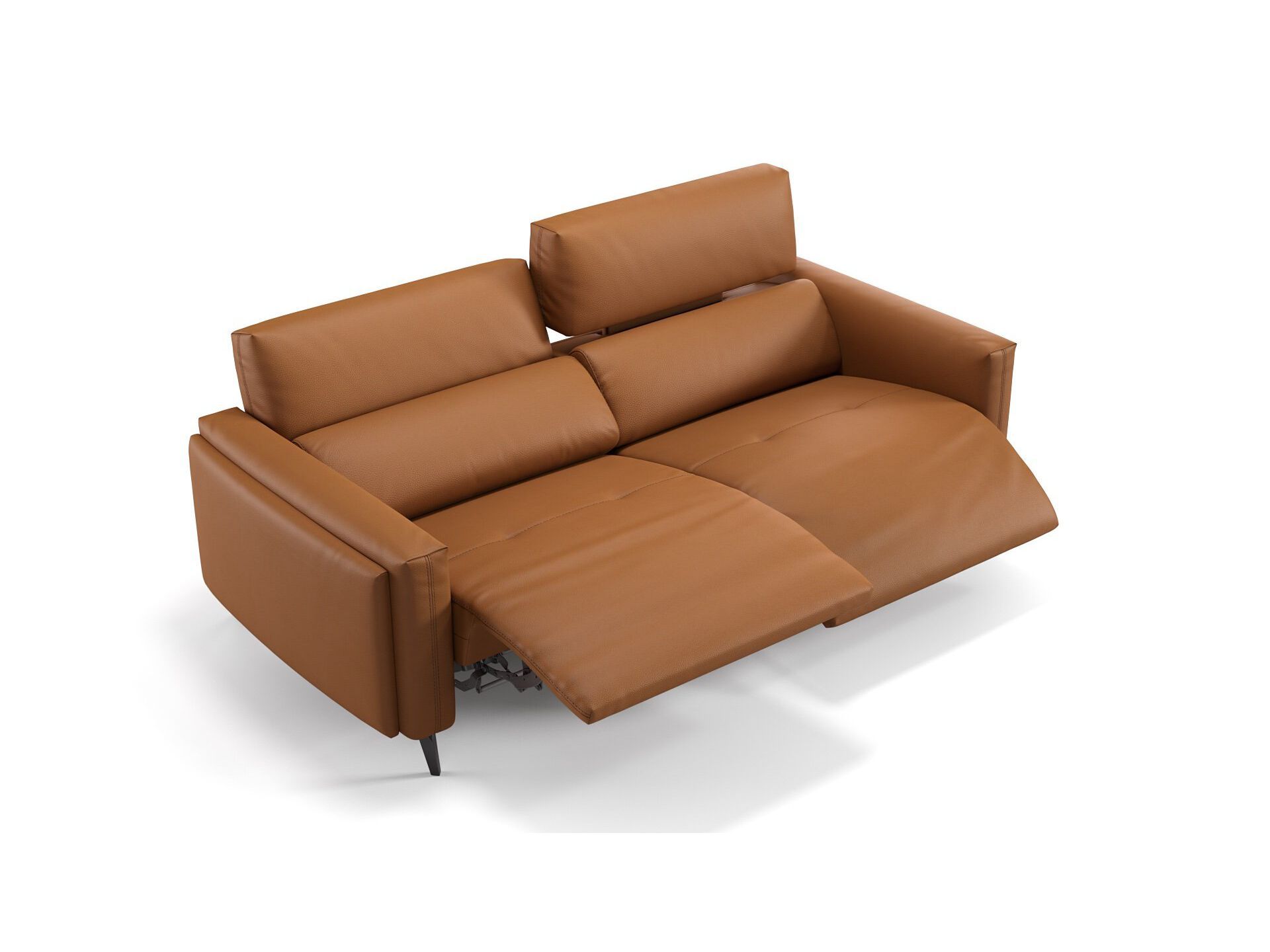 3-местный кожаный диван Sofanella Avella ARCH-00145231