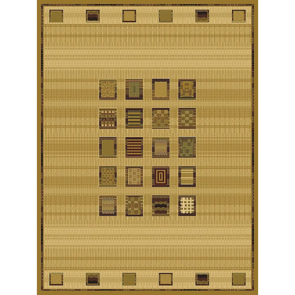 Ковер вискоза Matrix 50024/2727 65x110 см цвет бежевый RAGOLLE STLM-2098446