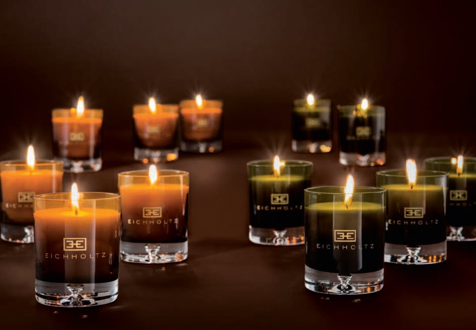 Свеча в стакане зеленая 110768/1 EICHHOLTZ  00-3879465 Зеленый  - Вид №4