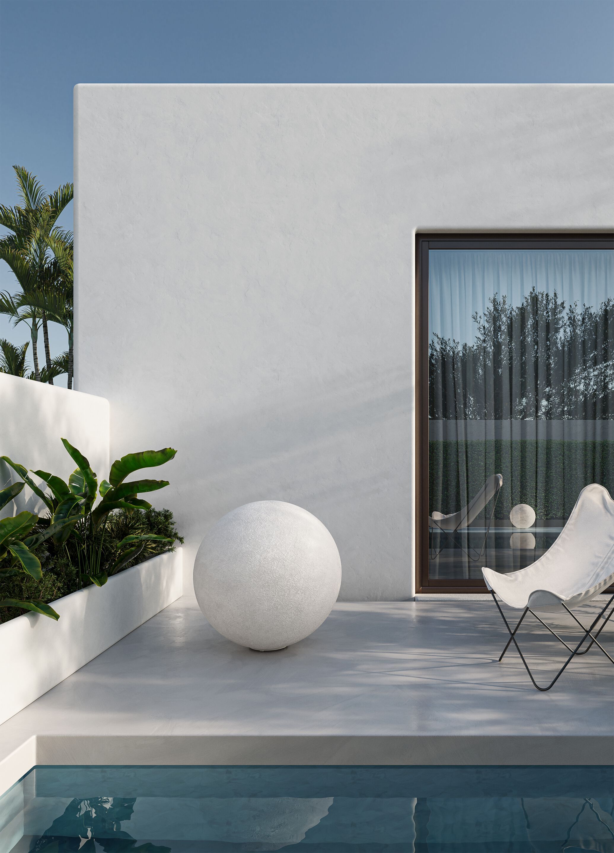 Напольная лампа из стекловолокна Karman Ululì-Ululà ARCH-00053125 - Вид №1