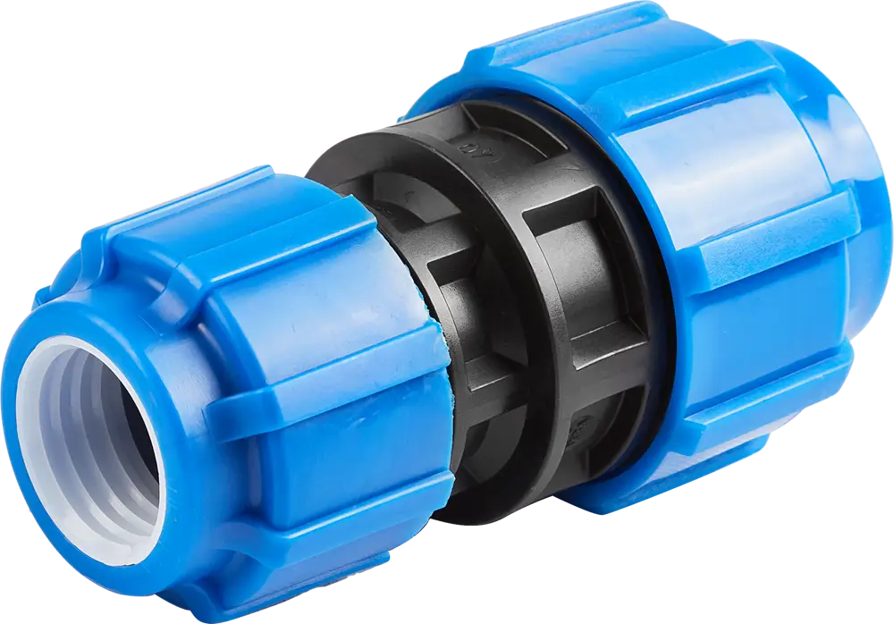 Муфта переходная Политэк 40×32 мм для соединения полиэтиленовых труб 82382508