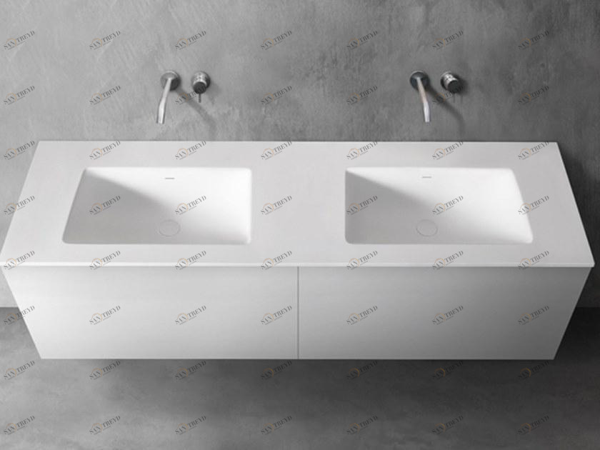 Sa1800 Накладная раковина на столешницу  овальная Blu Bathworks® 