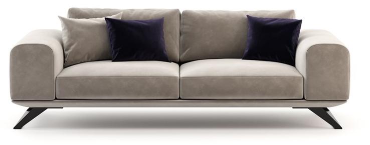 Domkapa Бархатный диван  Dki6.2/3  - Вид №1