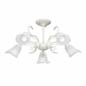 Потолочная люстра Vitaluce V3720-0/5PL белая VITALUCE ДИЗАЙНЕРСКИЕ 194769 Белый