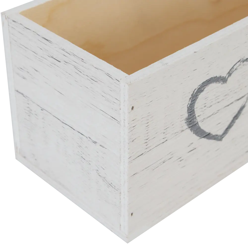 Ящик М1 Свитбокс 100x100x300 мм 3 л дерево цвет белый Santreyd отсутствует STLM-2174125 - Вид №3