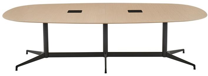 Herman Miller Овальный стол для совещаний с системой управления кабелями Civic sun-id-1361179 - Вид №13