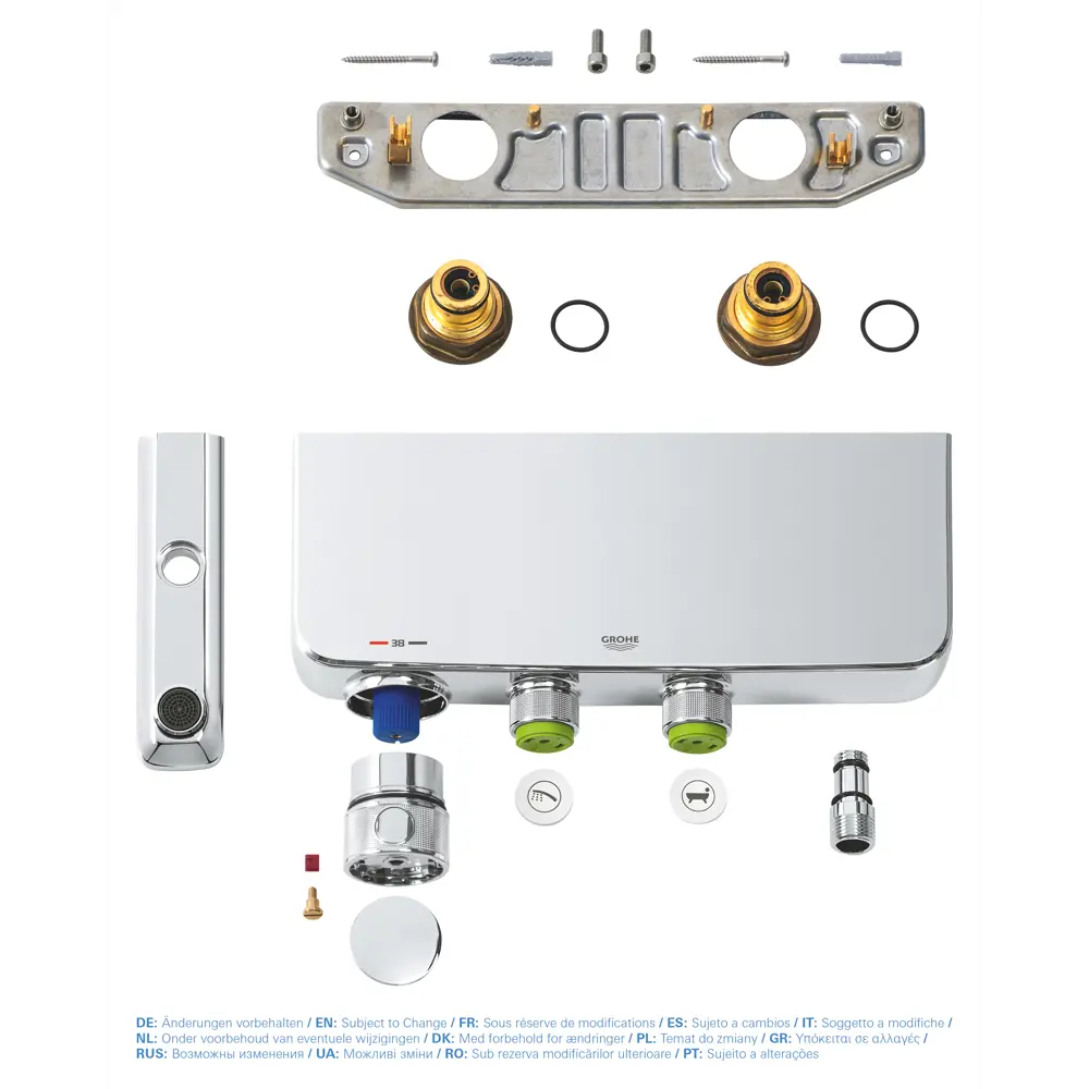 Термостат для ванны Grohe Grohtherm SmartControl с полкой 82155716 STLM-2054379  - Вид №2