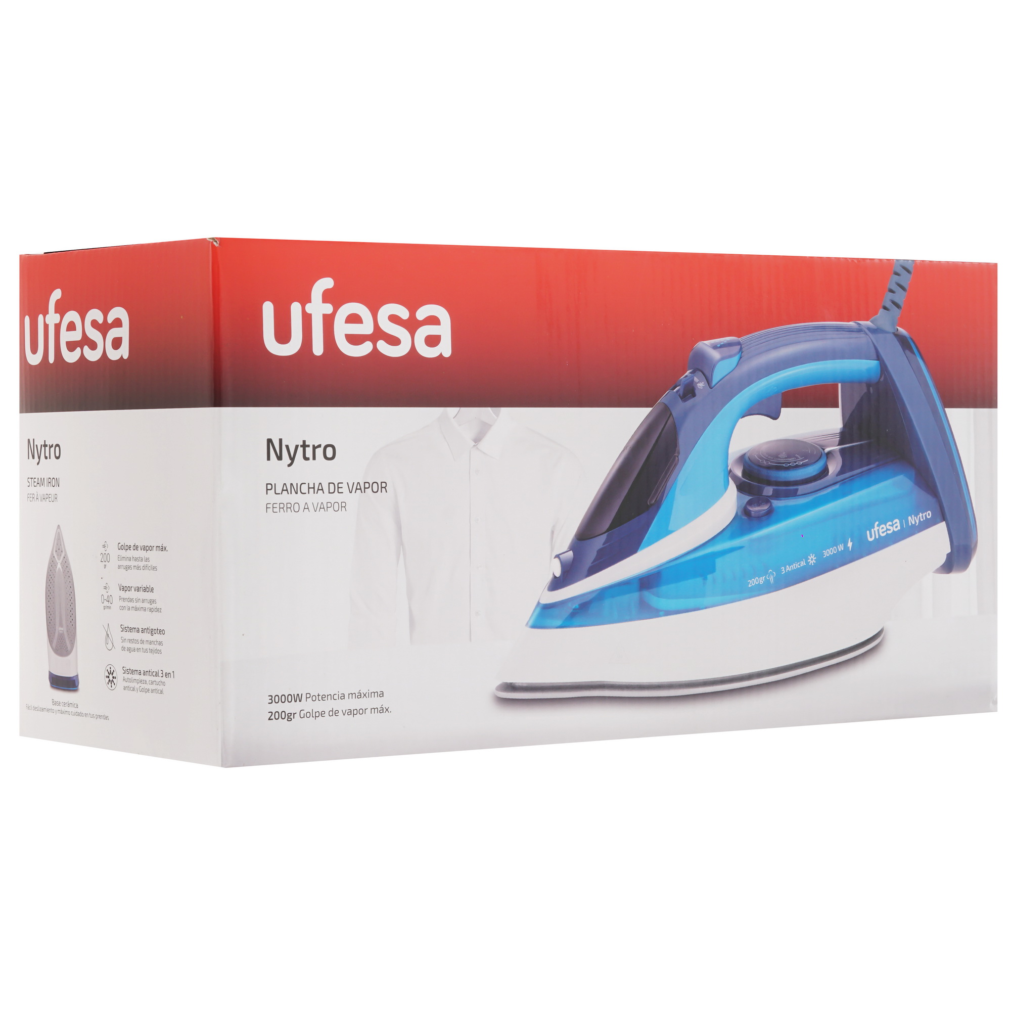 9140847 Утюг UFESA NYTRO белый STDN-0110452 - Вид №8