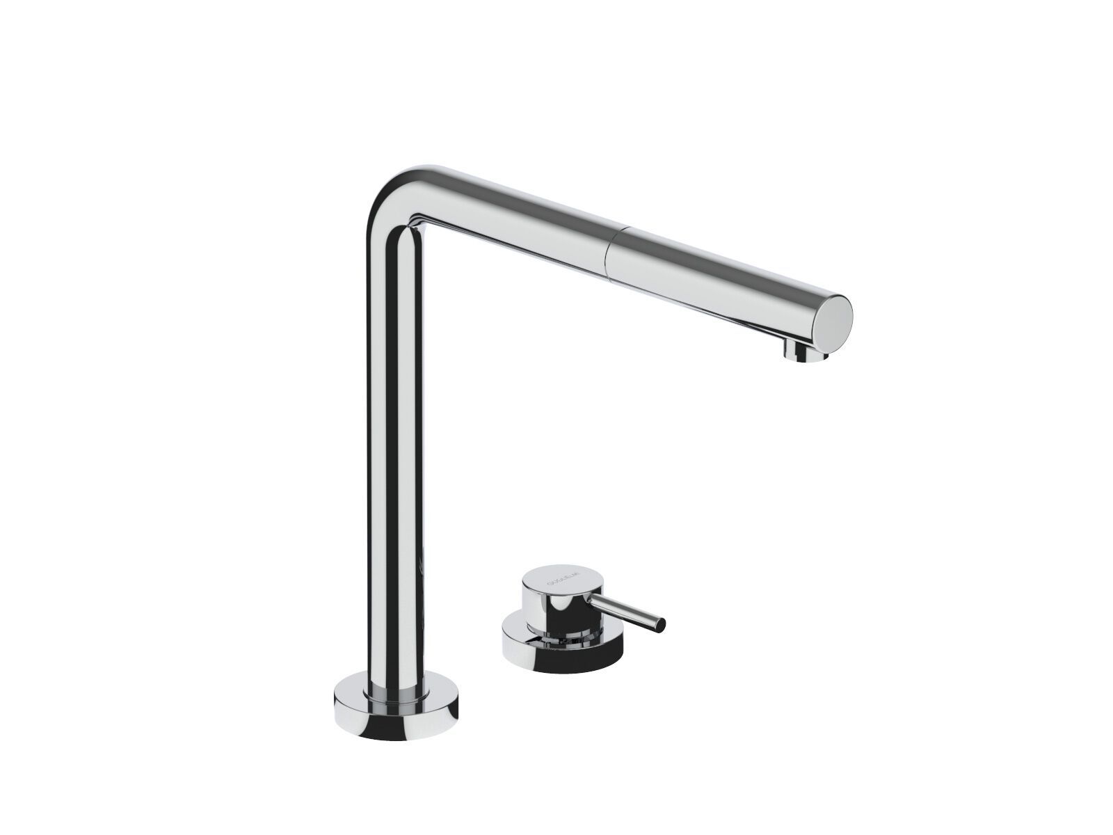 Смеситель для кухни под окном со съемным ручным душем GUGLIELMI RUBINETTERIE Подокно ARCH-00001612