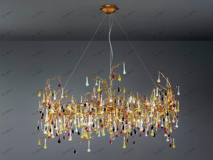 Serip Галогенный подвесной светильник из бронзы Bijout Ct3315/25