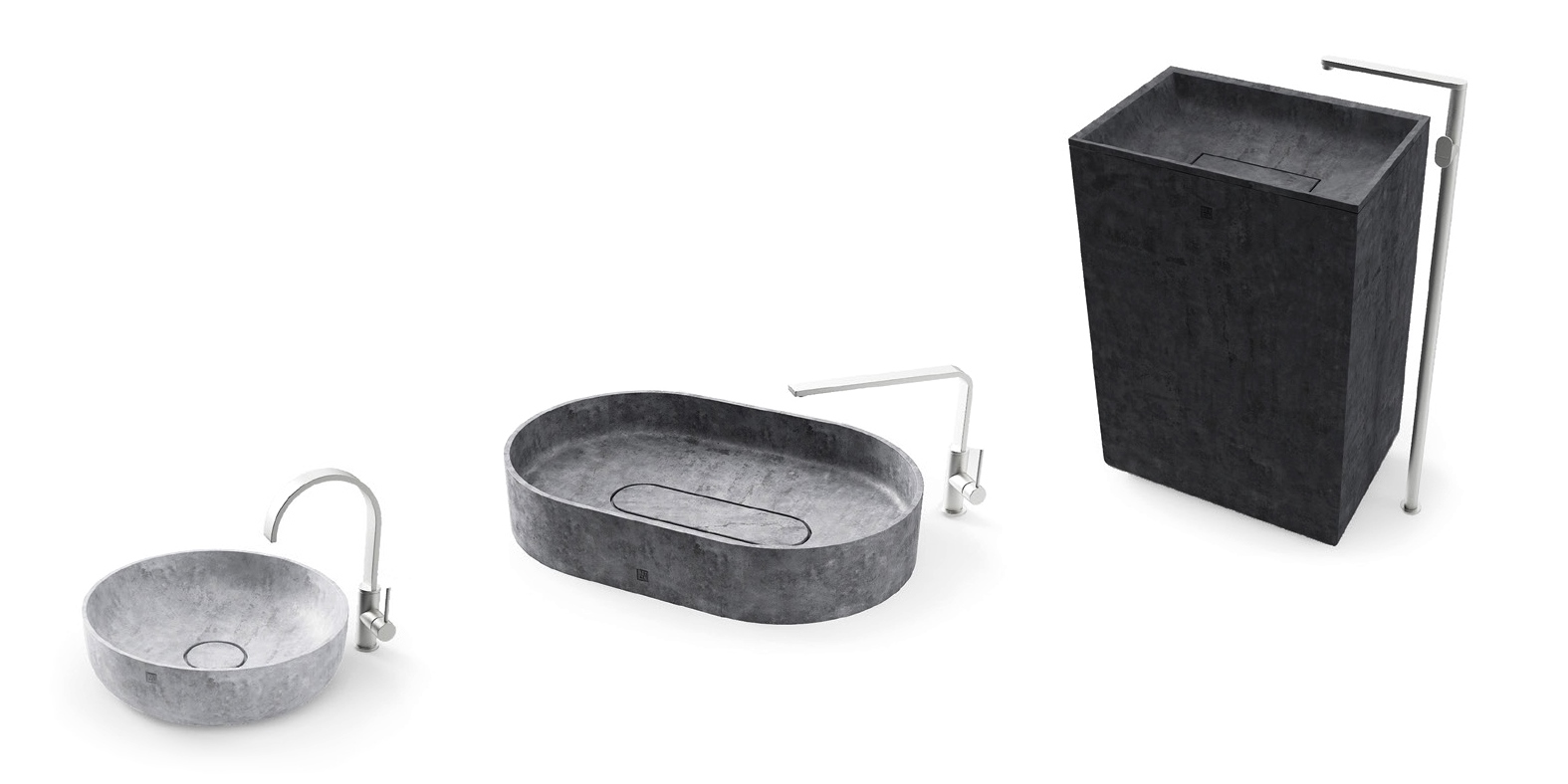 WB603OLIVKOVYJ Накладная раковина на столешницу  круглая BetOn  - Вид №2