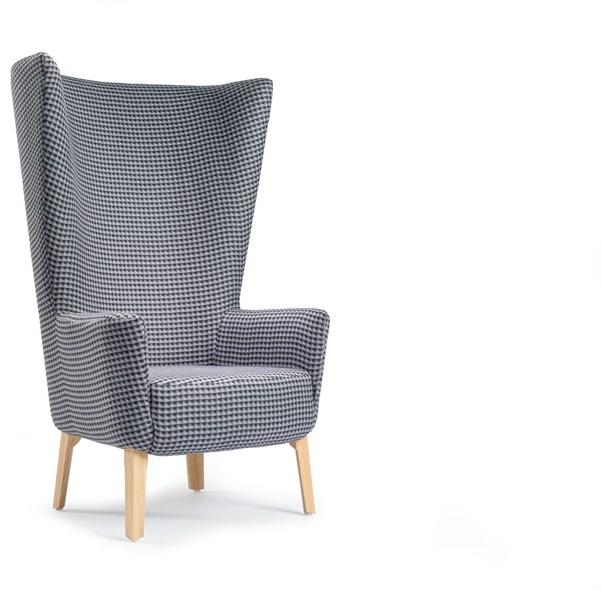 Deadgood Стеганое кресло с подлокотниками из ткани с подлокотниками Lovedup L3 - Вид №3