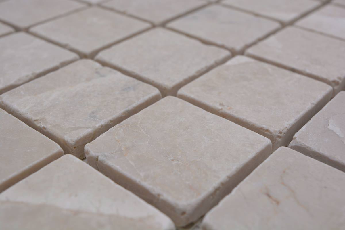 Мраморная мозаика Botticino Mosaix ARCH-00139709 - Вид №3