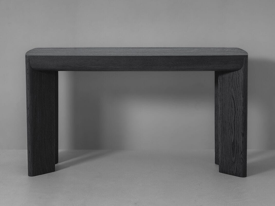 Прямоугольная консоль из массива дерева Van Rossum Symbiosis ARCH-00095104 - Вид №1