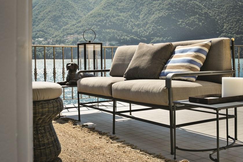 Unopiù Садовый диван из оцинкованного железа и акриловой ткани Toscana Todi - Вид №1