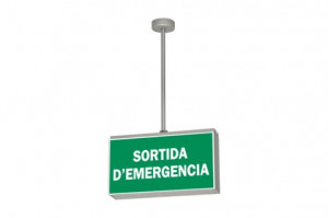 DST-963 Lisu suspended Daisalux Светильники аварийные Серебристо-Серый