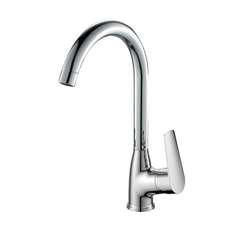 Смеситель для кухни Rossinka LRS35-23 цвет хром ROSSINKA SILVERMIX S серия STLM-2093170