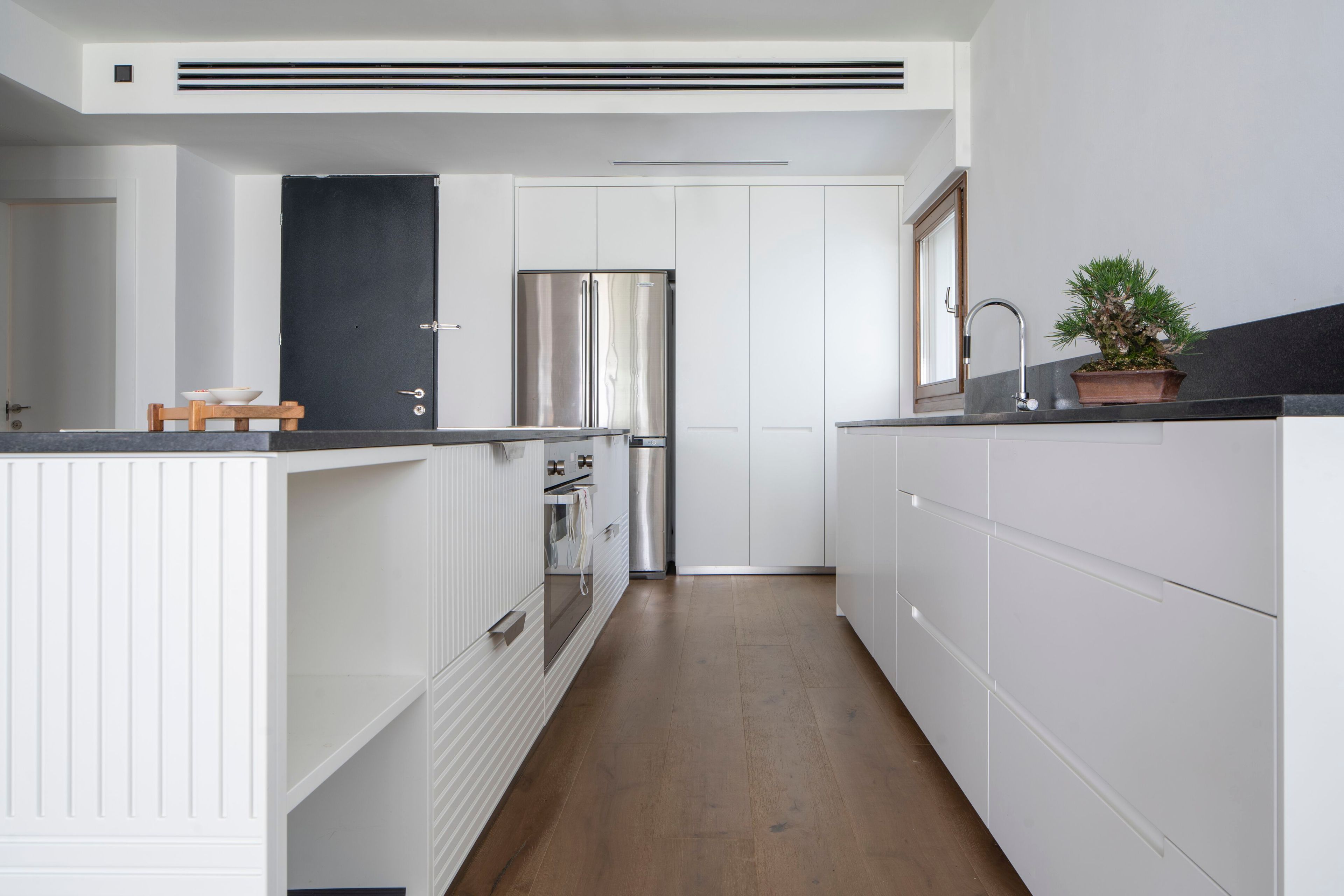 Линейная кухня с островом TM Italia Cucine Miuccia ARCH-00110469 - Вид №10