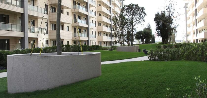 Metalco Кашпо для общественных мест из реконструированного камня sun-id-1369008 - Вид №2