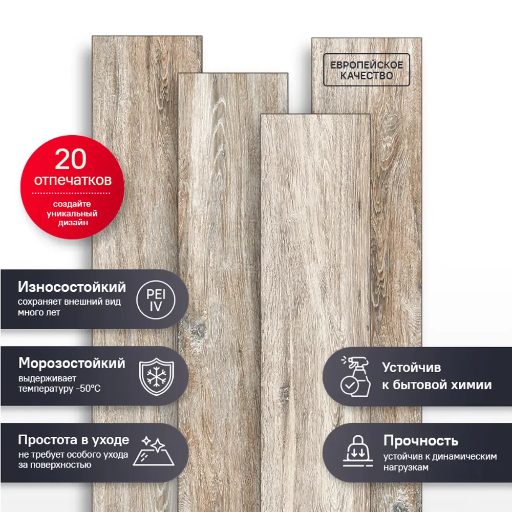 Керамогранит Estima Brigantina BG00 под дерево 14.6x60 см 84614066 STLM-0052982 - Вид №9