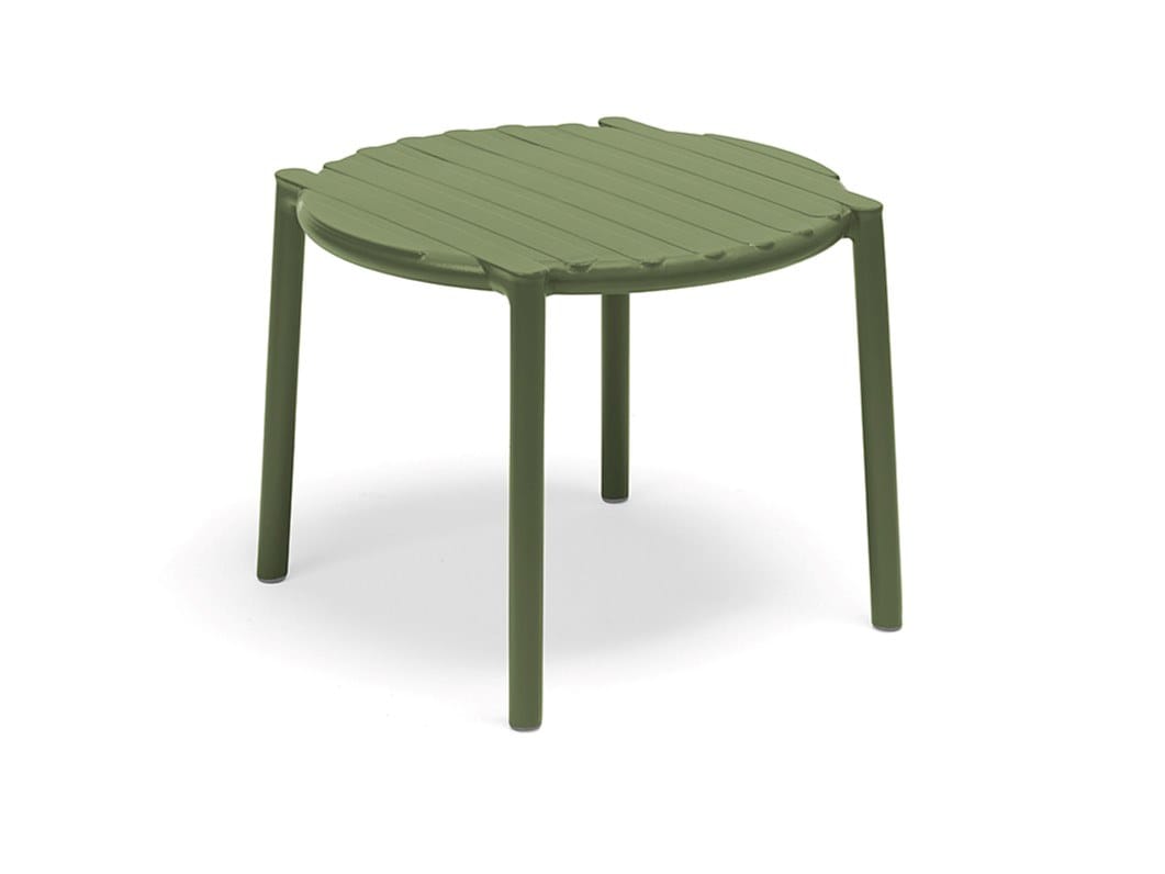 Цельный журнальный столик из стекловолокна с круглой столешницей Nardi Doga ARCH-00066884