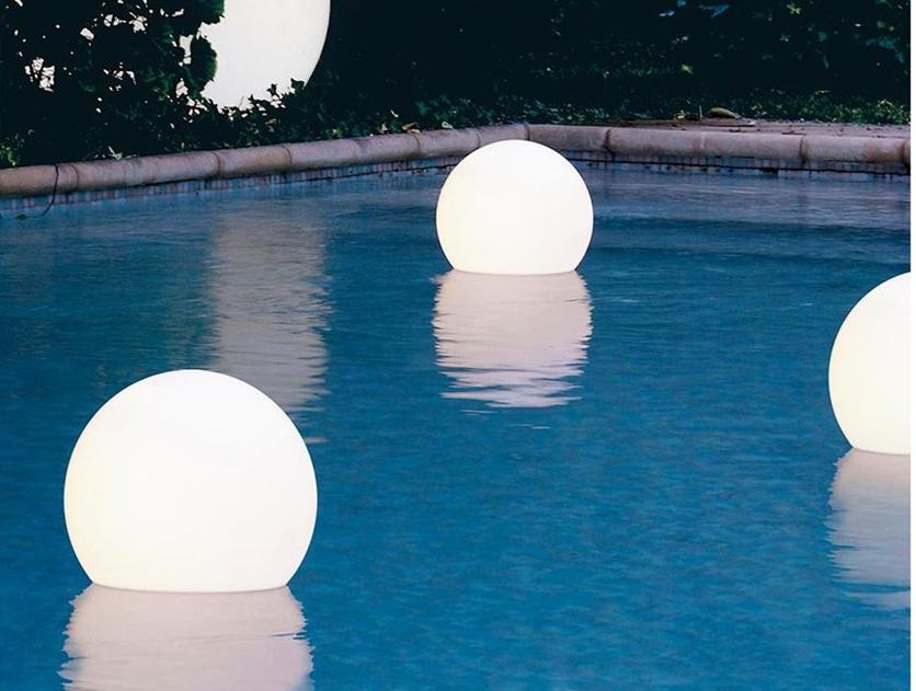 SLIDE Плавающий светильник для улицы из полиэтилена sun-id-1441788 - Вид №1